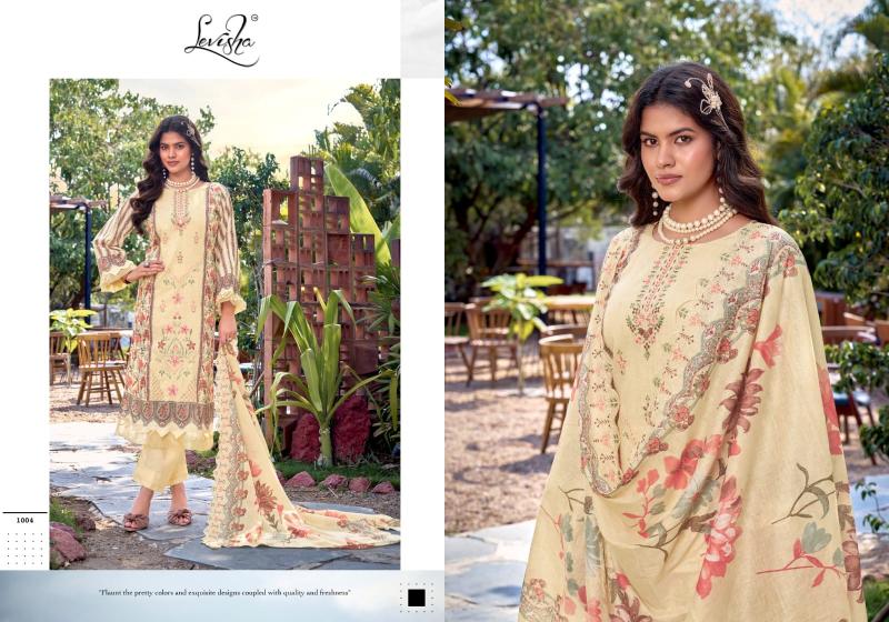 Levisha binsaeed nx-6 surat dress material wholesalers online